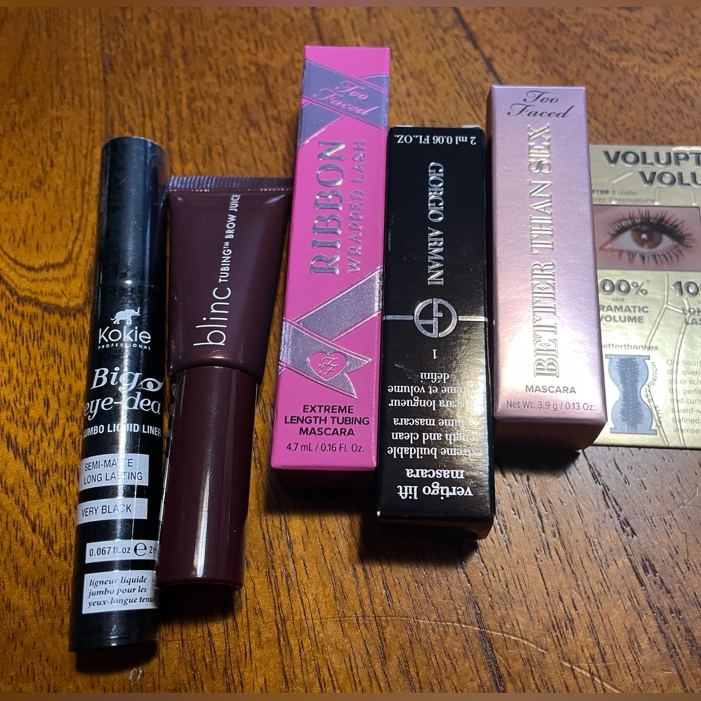 Big Eye Drama Liquid Eyeliner - Brow Juice - Mascara
